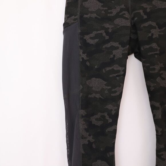 FABLETICS On-The-Go PowerHold® High-Waisted Capri S Charcoal Camo Gray EUC B23 - Picture 5 of 7